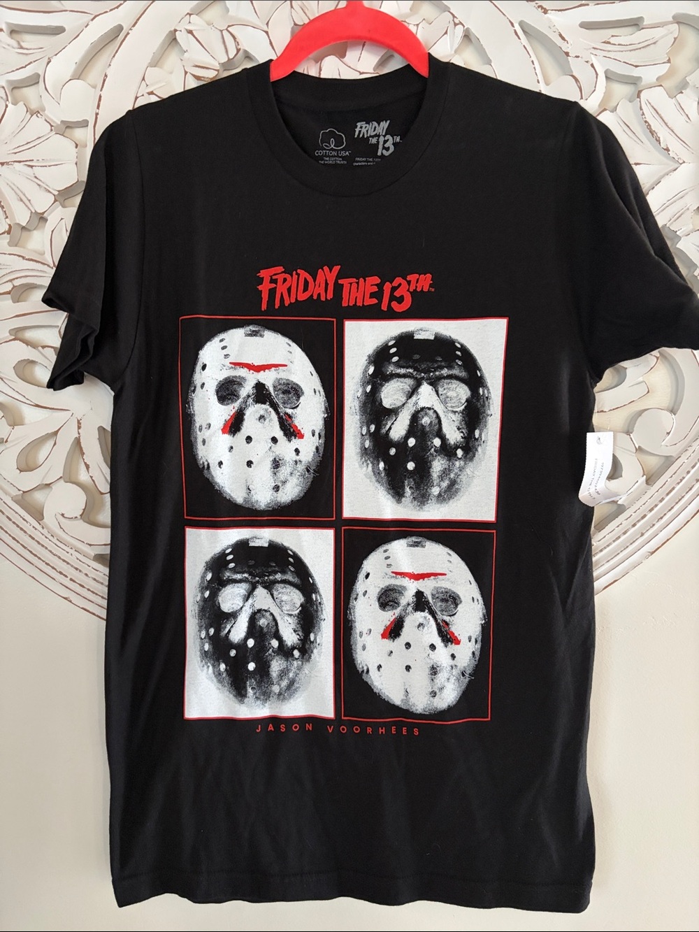 Friday the 13th Black Graphic Short Sleeve Tee - Halloween
